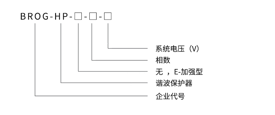 谐波保护器型号说明